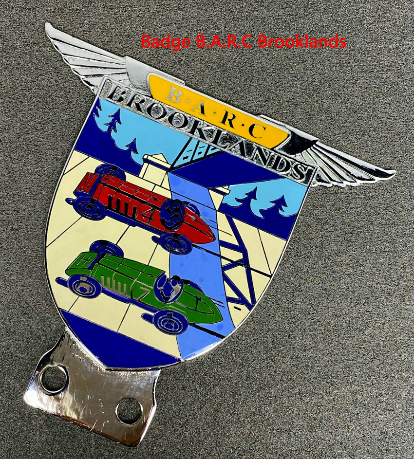 グリルバッジ・ブルックランズ(BARC)の画像