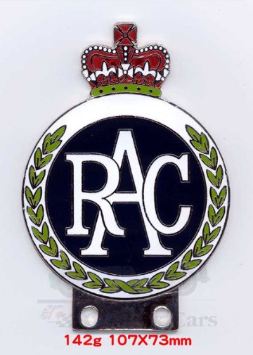 グリルバッジ、RAC、ロイヤルオートモービルクラブ画像