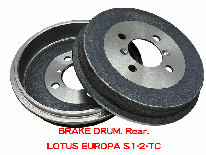 ブレーキドラム、リア、ロータス ヨーロッパ S1-S2-TCの画像