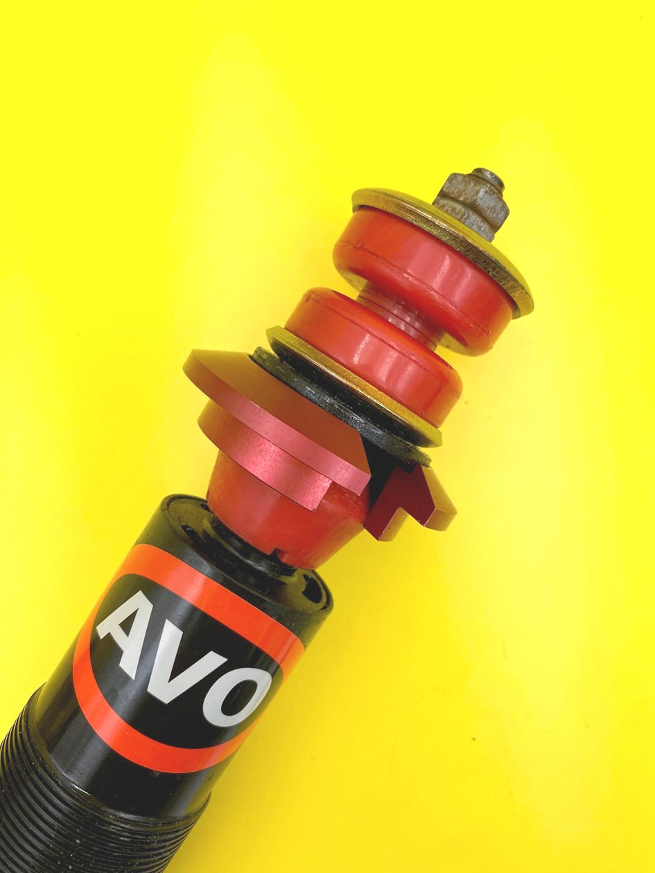 AVO赤または黒38mmヨーロッパ（アンチロールバー固定ブッシュ）　エラン (フロント、トップ）エスプリ 1985年以降 (リア、トップ)の画像