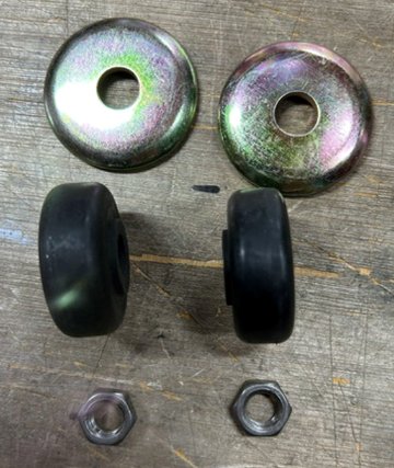 AVO赤または黒38mmヨーロッパ（アンチロールバー固定ブッシュ）　エラン (フロント、トップ）エスプリ 1985年以降 (リア、トップ)の画像