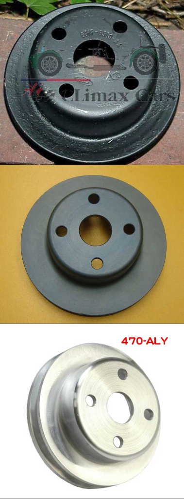 ウォーターポンププーリー 4穴　Ford/LotusTCの画像