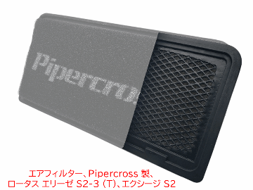 エアフィルター、Pipercross 製、ロータス エリーゼ S2-3 (T)、 エクシージ S2の画像