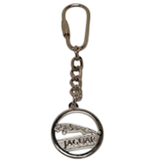 キーホルダー、ジャガー、ラウンドの画像