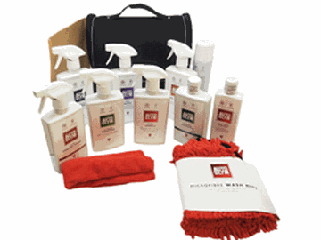  オートグリム、シュプリームカーコレクション(ケミカル9種類＋クロス3種類+専用ケース)の画像