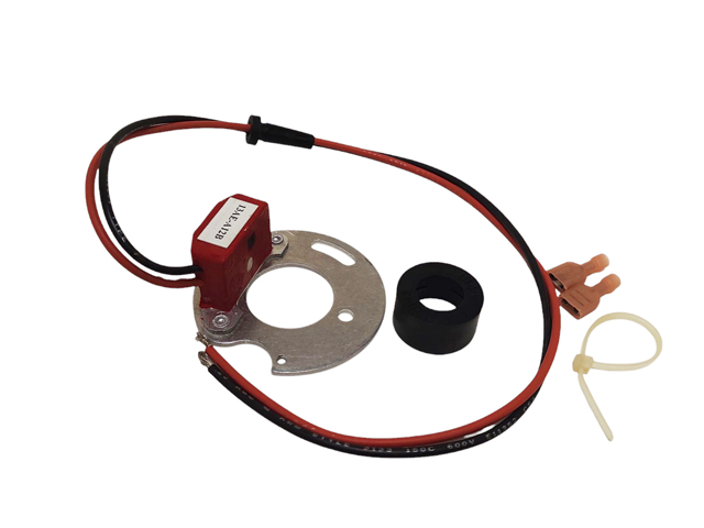 イグナイターポイントレスキット、 ハイスペック (イグナイター 2)、 ルーカス 45D4 ディストリビューター 4気筒用、ネガティブアースの画像