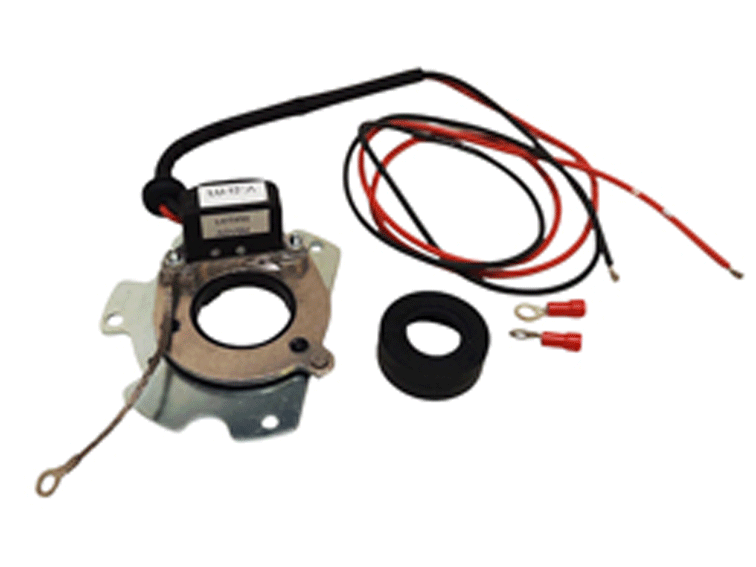 イグナイターポイントレスキット、 ルーカス 35D8 ディストリビューター 8気筒用、ネガティブアースの画像