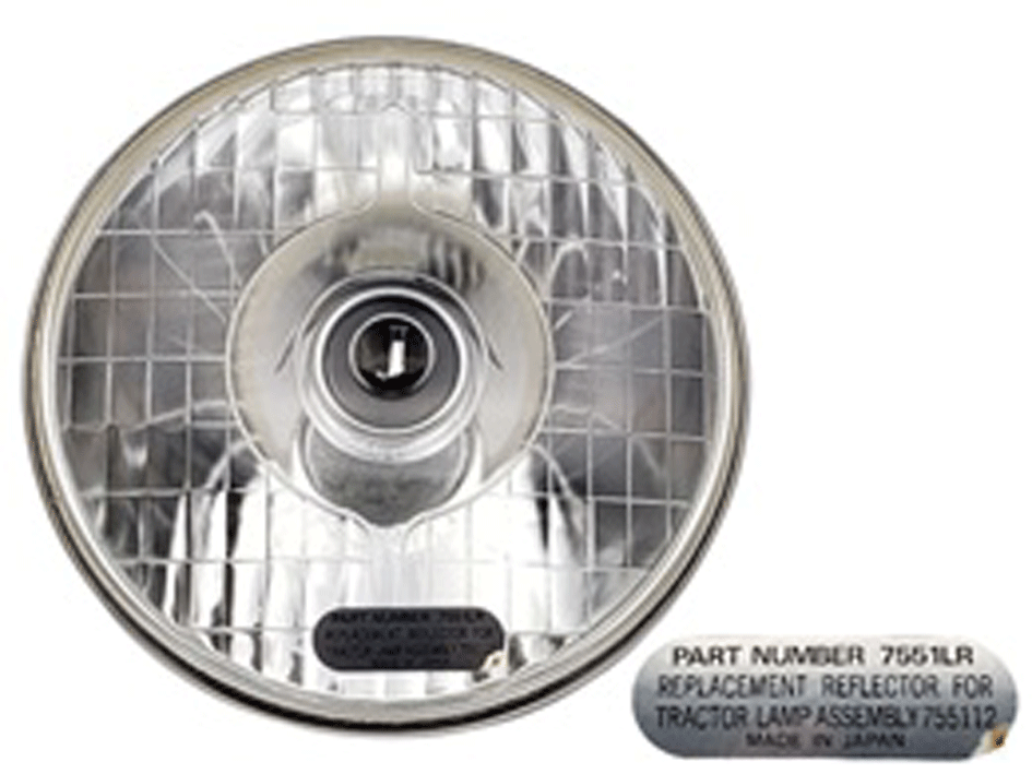 J ヘッドランプユニット、7"、H4 サイドランプ無、ジャガー XK140、XK150の画像