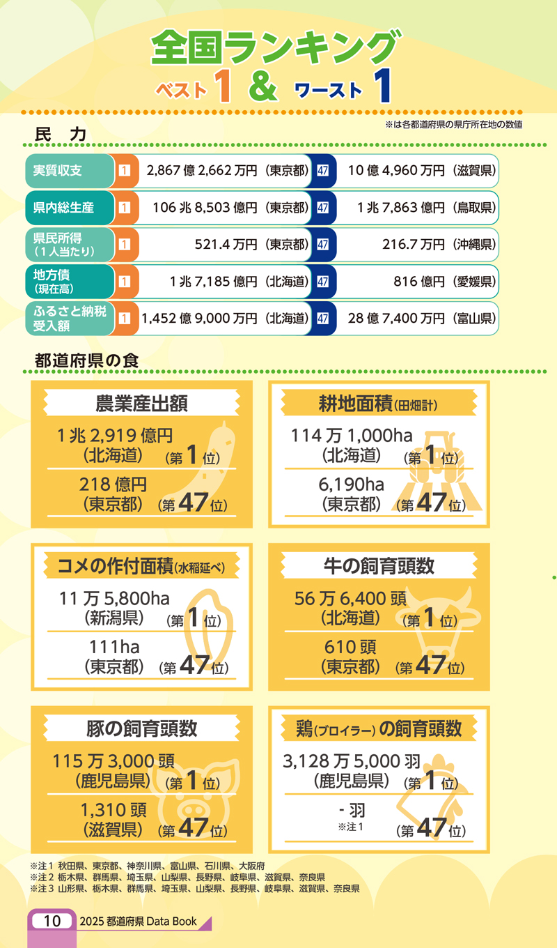 都道府県DataBook2025(アウトレット商品)の画像