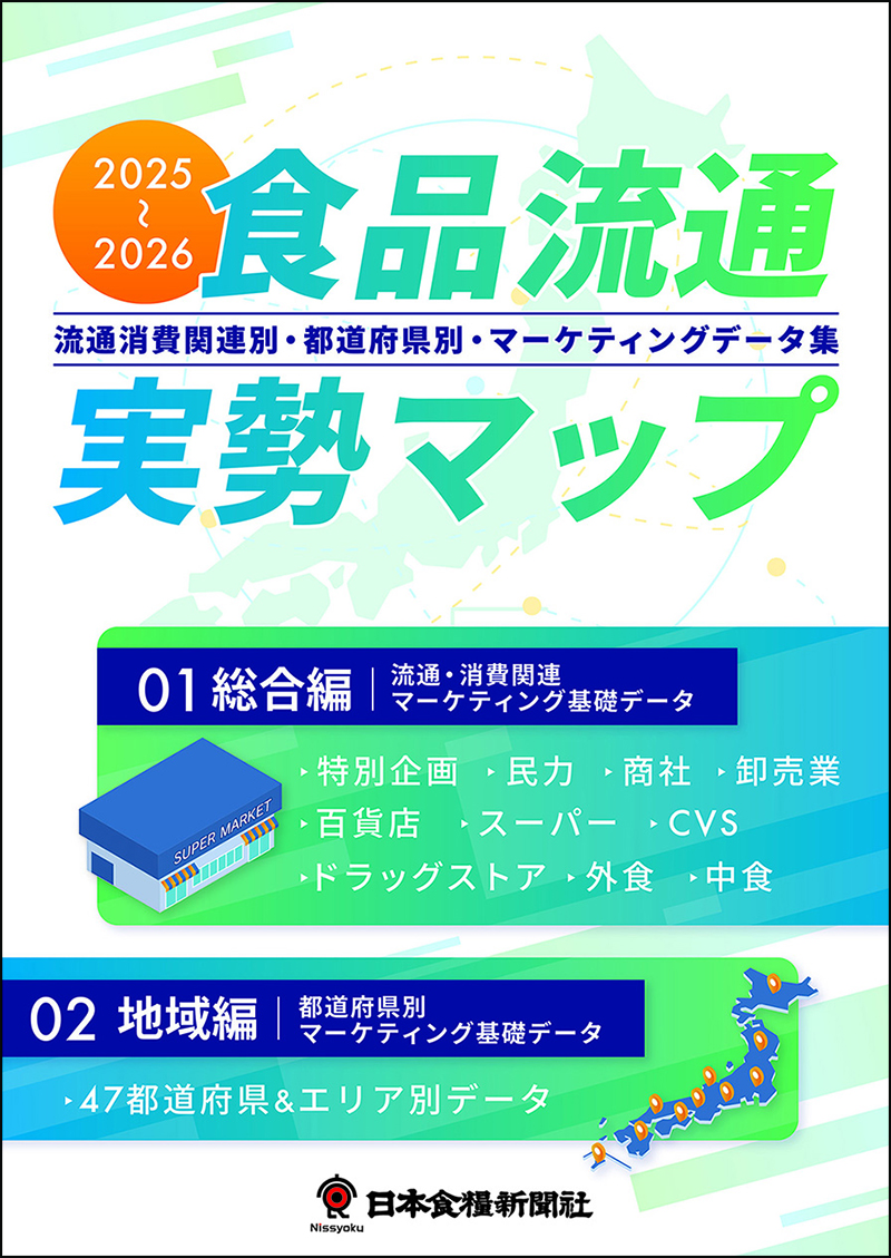 2025-2026食品流通実勢マップ(アウトレット商品）の画像
