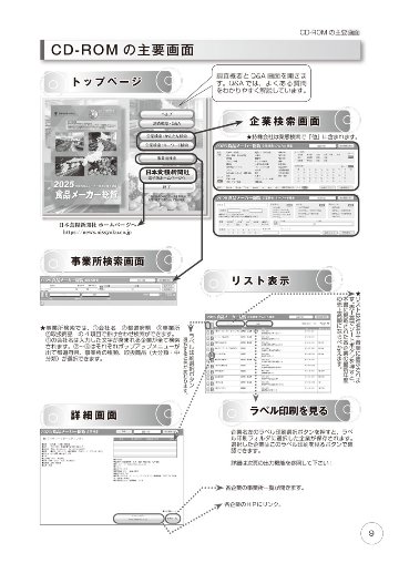 2025食品メーカー総覧の画像