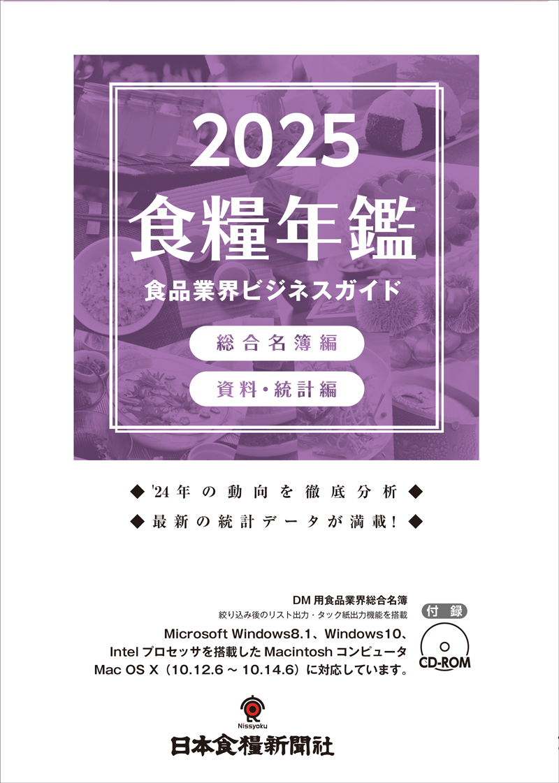 2025食品業界ビジネスガイドの画像