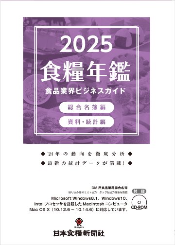 2025食品業界ビジネスガイドの画像