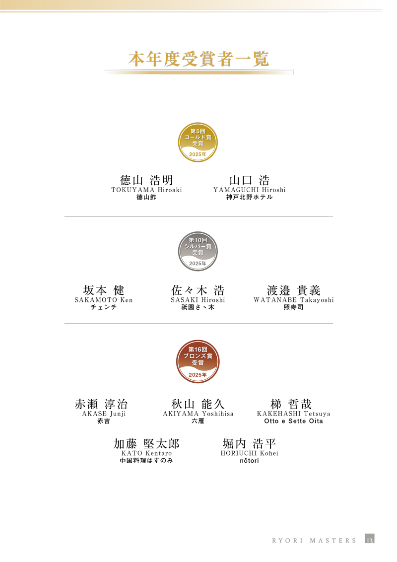 料理マスターズガイドブック2026の画像