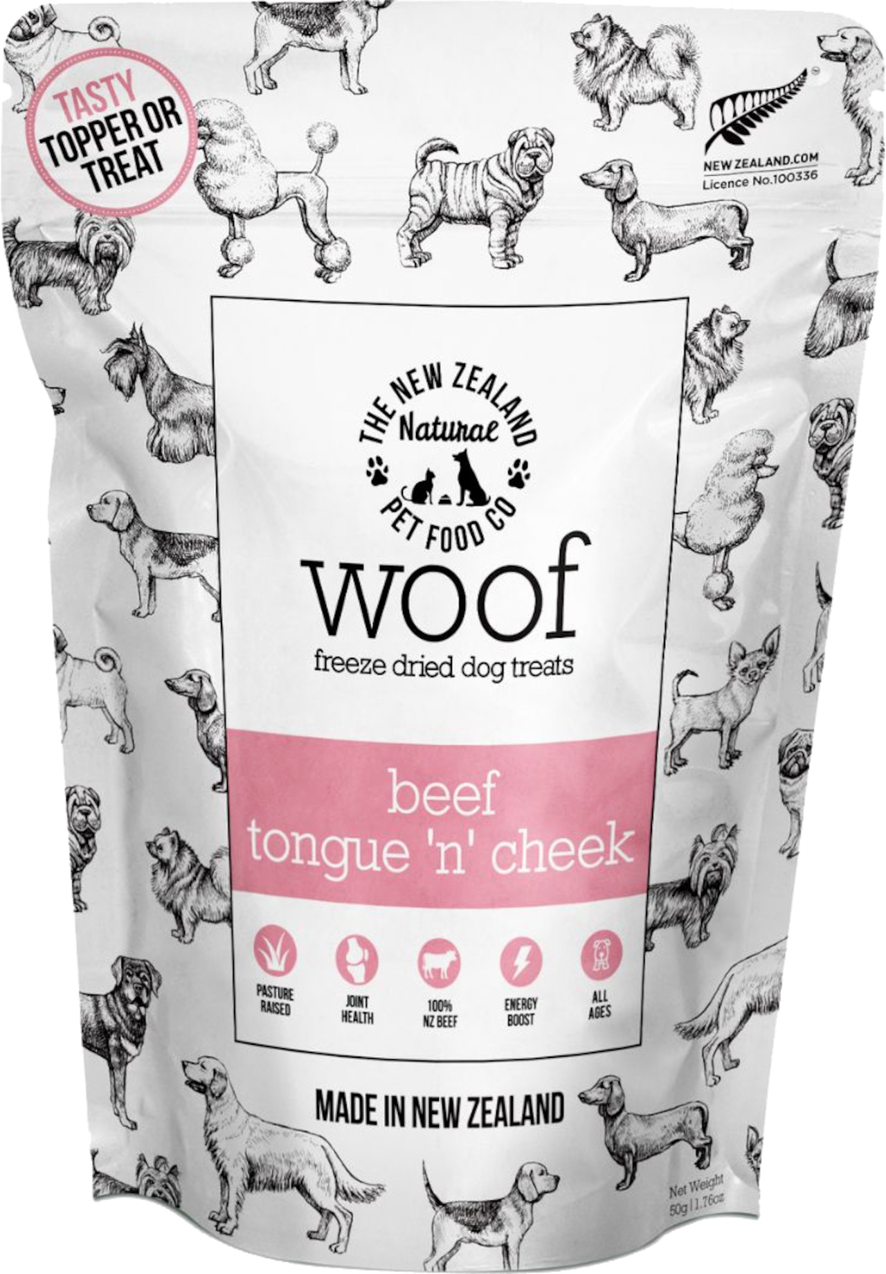 woof　ビーフタン＆チーク　50gの画像