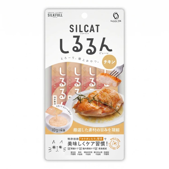 【Amazon販売禁止】SILKFULL猫用しるるんﾋﾟｭｰﾚ　チキンの画像
