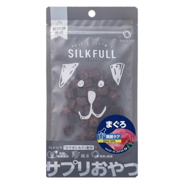【Amazon販売禁止】SILKFULL犬用サプリおやつ　まぐろの画像