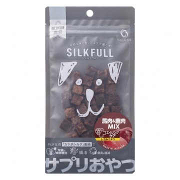 【Amazon販売禁止】SILKFULL犬用ｻﾌﾟﾘおやつ　馬肉&鹿肉MIXの画像