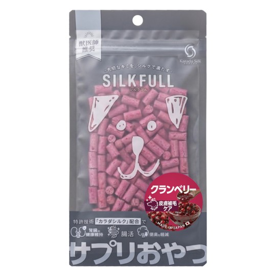 【Amazon販売禁止】SILKFULL犬用ｻﾌﾟﾘおやつ クランベリーの画像