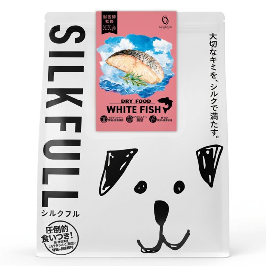 【Amazon販売禁止】SILKFULLまるごと贅沢ごはんWHITE FISH 800gの画像