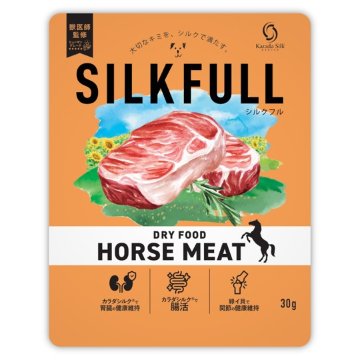 【Amazon販売禁止】SILKFULLまるごと贅沢ごはん HORSE MEAT 30gの画像