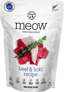 meow　ビーフ＆ホキ　50gの画像