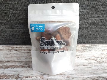Smiley素材サプリトリーツ フリーズドライ まぐろ 33g　  の画像