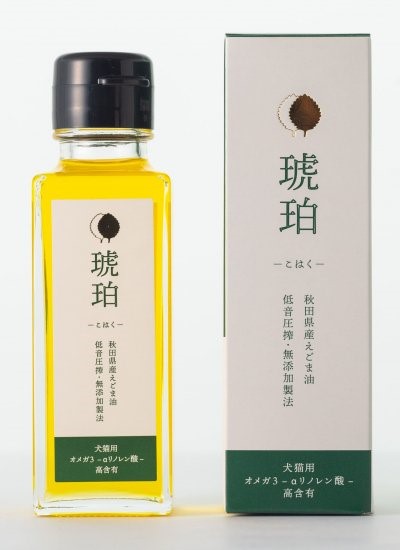 komachi-na-秋田県産えごま油　琥珀　95mlの画像