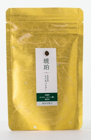 komachi-na-秋田県産えごまパウダー　琥珀　60gの画像