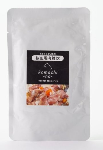 komachi-na-　桜田馬肉とあきたこまちの雑炊(野菜入)80g画像
