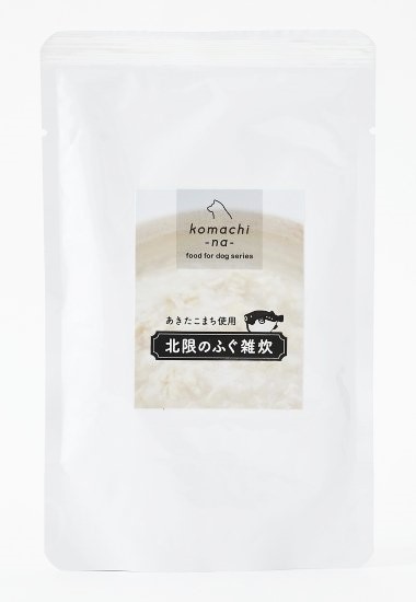komachi-na-　北限のふぐとあきたこまちの雑炊　80gの画像