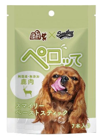 Smileyﾍﾟｰｽﾄｽﾃｨｯｸ　ペロッて　鹿肉　7本の画像