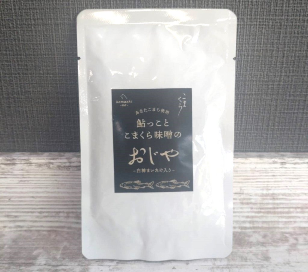 komachi-na-鮎っことこまくら味噌おじや～白神まいたけ入80gの画像