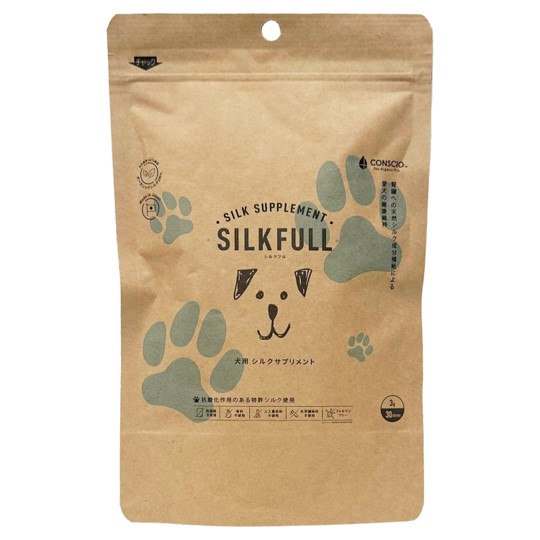 【Amazon・楽天・Yahoo販売禁止】SILK　FULL犬用30包の画像