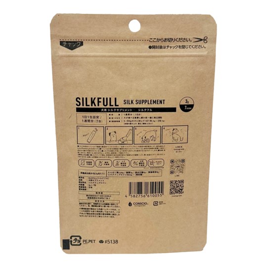 【Amazon・楽天・Yahoo販売禁止】SILK　FULL犬用30包の画像