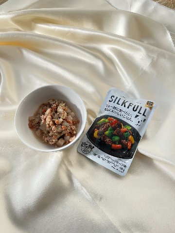 【Amazon・楽天・Yahoo販売禁止】SILKFULL犬用ｳｪｯﾄﾌｰﾄﾞビーフ味の画像