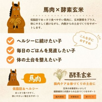 なないろ食堂　酵素玄米馬肉ペーストの画像