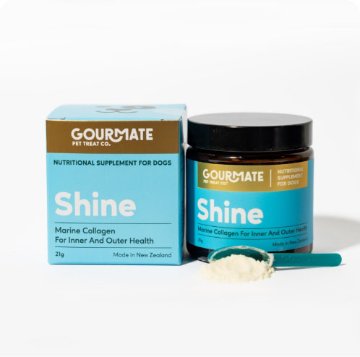 GOURMATE　Shine/シャイン 皮膚・被毛・消化器官サポート ﾊﾟｳﾀﾞｰの画像