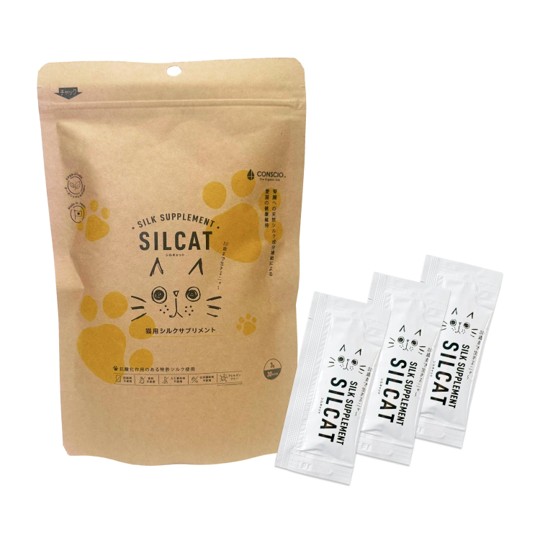 【Amazon・楽天・Yahoo販売禁止】SILCAT　猫用30包の画像