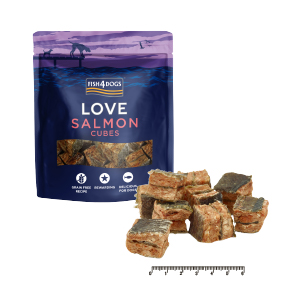 FISH4　DOGS　サーモンキューブ　　85gの画像
