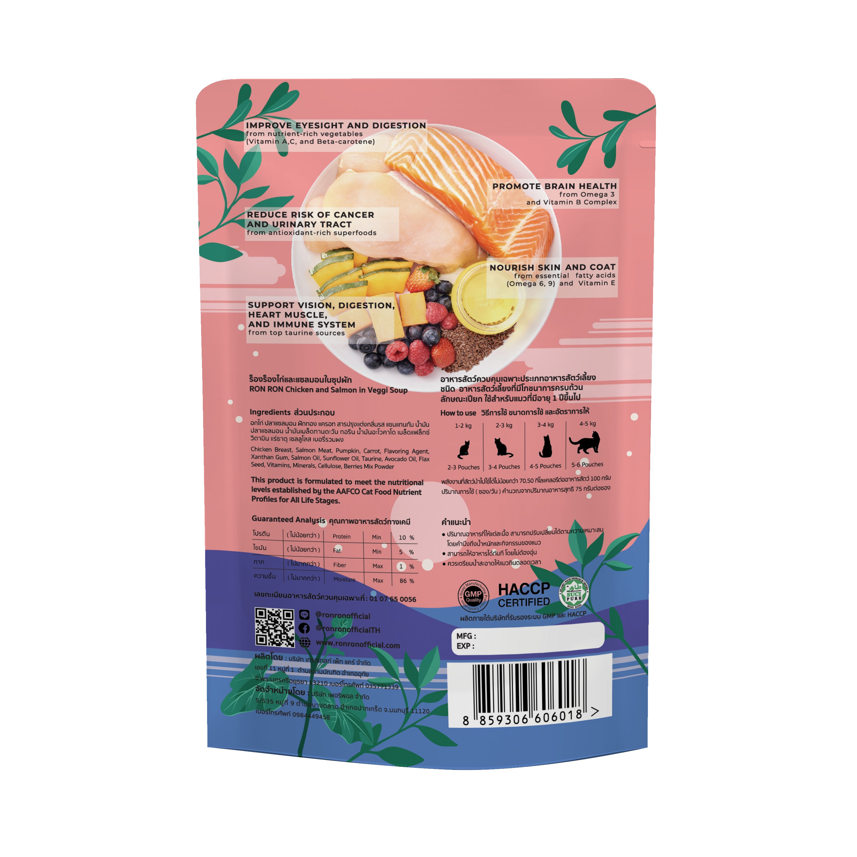 RONRON　チキン＆サーモン　レシピの画像