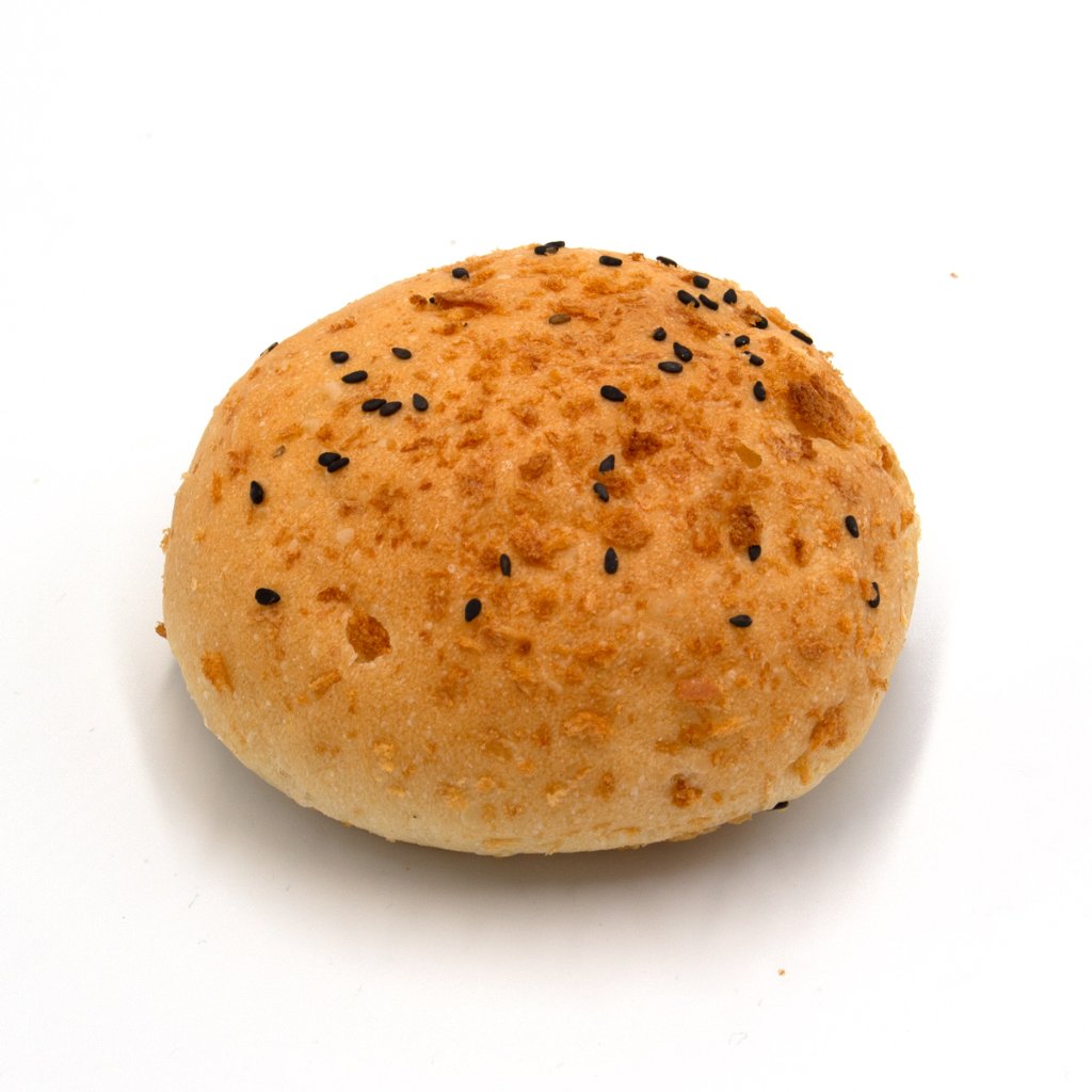 渋澤製パン】国産小麦の五穀ブラック焼きカレーパン60個/箱×4箱