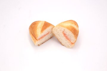 【パン工房アルファルファ】天然酵母明太フランスロール60個/箱×4箱=240個（業務用・焼成後冷凍パン）の画像