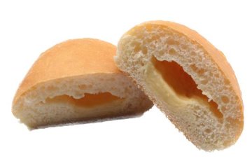 【川﨑製パン】プレミアムカスタードパン24個/箱×4箱=96個（業務用・焼成後冷凍パン）の画像