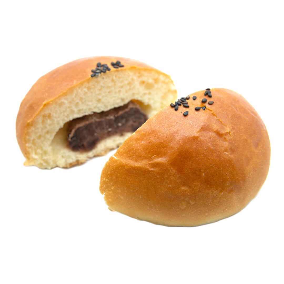 【永田パン】黒あんぱん45個/箱×4箱＝180個の画像