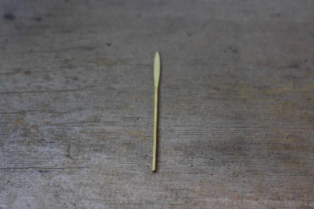 真鍮 　菓子切りの画像