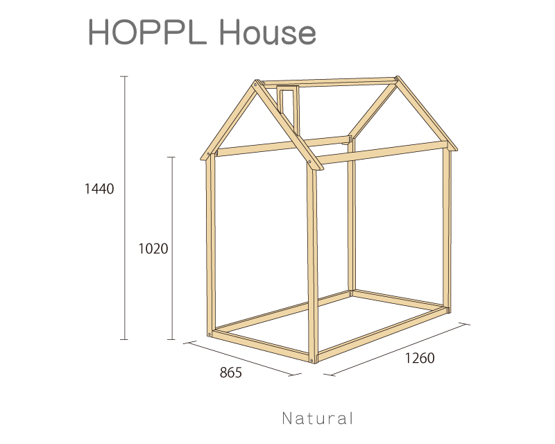 ホップルハウス　ナチュラルの画像