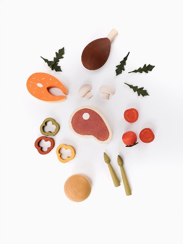 WOODENPLAY FOODSET　DINNER　（SABO CONCEPT）の画像