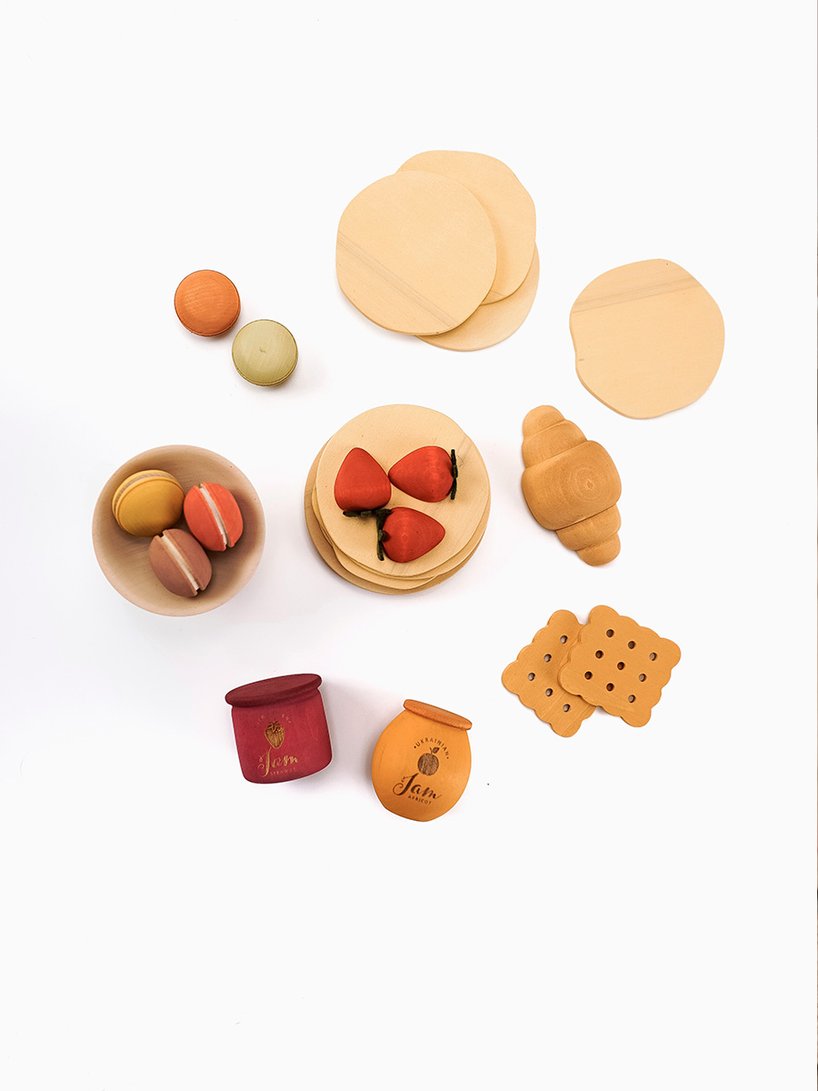 WOODENPLAY FOODSET　DESSERT　（SABO CONCEPT）の画像