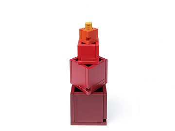 ネフ社　セラ　赤　naef　Cella rot 【国産木箱＋パターンブック付き】正規輸入品の画像